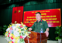 Tập huấn xây dựng, vận hành hệ thống bảo đảm chất lượng bên trong cơ sở giáo dục nghề nghiệp tại Trường Trung cấp Kỹ thuật Tăng thiết giáp năm 2025