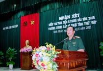 Trường Trung cấp Kỹ thuật Tăng thiết giáp hoàn thành tốt nhiệm vụ 6 tháng đầu năm 2025