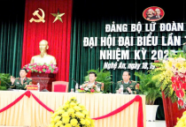 Tổ chức thành công Đại hội đại biểu Đảng bộ Lữ đoàn 215 lần thứ XVII, nhiệm kỳ 2025 - 2030