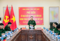 Trường Trung cấp Kỹ thuật Tăng thiết giáp hoàn thành tốt nhiệm vụ kiểm tra toàn diện năm 2025