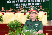 Bế mạc Hội thi kỹ thuật Tăng thiết giáp toàn quân 2022