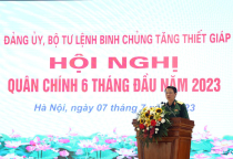 Binh chủng Tăng thiết giáp tổ chức Hội nghị Quân chính 6 tháng đầu năm 2023