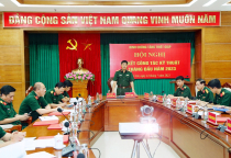 BINH CHỦNG TĂNG THIẾT GIÁP TỔ CHỨC HỘI NGHỊ SƠ KẾT CÔNG TÁC KỸ THUẬT 6 THÁNG ĐẦU NĂM 2023