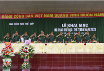 Binh chủng Tăng thiết giáp tổ chức Lễ Khai mạc Hội thao Thể dục thể thao năm 2023