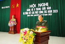Lữ đoàn TTG 202 tổ chức Hội nghị Đảng ủy, Đảng bộ 6 tháng cuối năm và Tổng kết các mặt công tác năm 2023