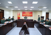 Tham dự Hội nghị trực tuyến Tổng kết công tác Vì sự tiến bộ của Phụ nữ 	và bình đẳng giới trong Quân đội năm 2023