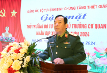 Gặp mặt Thủ trưởng Bộ Tư lệnh, Thủ trưởng cơ quan nhân dịp đón xuân Giáp Thìn năm 2024