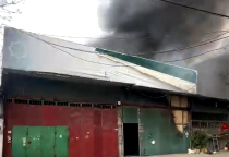 Đại đội Thông tin, Bộ Tham mưu tham gia chữa cháy giúp dân dịp tết Giáp Thìn 2024