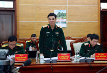 Ban Tổ chức Triển lãm Quốc phòng quốc tế Việt Nam năm 2024 làm việc với Binh chủng Tăng thiết giáp