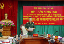 Hội thảo khoa học đề cương chi tiết Đề tài nghệ thuật quân sự cấp Bộ Quốc phòng