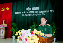 Trường Trung cấp Kỹ thuật Tăng thiết giáp tổ chức hội nghị đảng bộ và sơ kết các mặt công tác 6 tháng đầu năm 2024