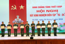 Hội nghị rút kinh nghiệm diễn tập “TG-24”