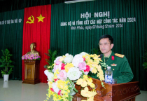 Trường Trung cấp Kỹ thuật Tăng thiết giáp tổ chức hội nghị đảng bộ và tổng kết các mặt công tác năm 2024