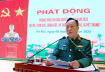 Phát động phong trào thi đua Quyết thắng năm 2025 với chủ đề “Dân chủ, đoàn kết, kỷ cương, sáng tạo, Quyết thắng”.