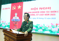 Cục Chính trị rút kinh nghiệm công tác quản lý  tư tưởng, kỷ luật năm 2025