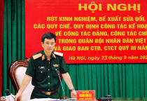 Hội nghị rút kinh nghiệm, đề xuất sửa đổi, bổ sung các quy chế, quy định công tác kế hoạch-tổng hợp về CTĐ, CTCT trong Quân đội Nhân dân Việt Nam và giao ban CTĐ, CTCT quý III năm 2025