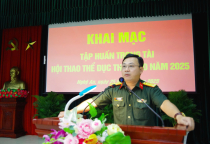 Binh chủng Tăng thiết giáp tổ chức tập huấn trọng tài Hội thao thể dục thể thao năm 2025