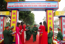 Lữ đoàn Tăng thiết giáp 202 long trọng tổ chức đón nhận chiến sĩ mới năm 2025 