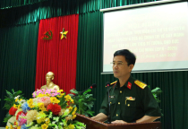 Trường Trung cấp Kỹ thuật Tăng thiết giáp Tổng kết 10 năm thực hiện Chỉ thị 05 của Bộ Chính trị