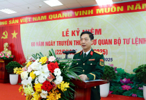 Binh chủng Tăng thiết giáp tổ chức Lễ kỷ niệm 60 năm Ngày truyền thống cơ quan Bộ Tư lệnh