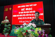 Tập huấn tính năng chiến đấu, phương pháp huấn luyện, kiểm tra Các loại vũ khí mới: STV-022, STV-215, STV-380, SPL-40 năm 2025