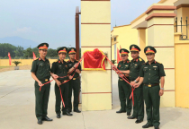 Gắn biển công trình chào mừng Đại hội Đại biểu Đảng bộ Binh chủng lần thứ XII, hướng tới kỷ niệm 80 năm Cách mạng tháng Tám, Quốc khánh 2.9