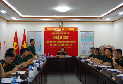 Xưởng Sửa chữa thông tin hoàn thành tốt nhiệm vụ trong 6 tháng đầu năm 2026