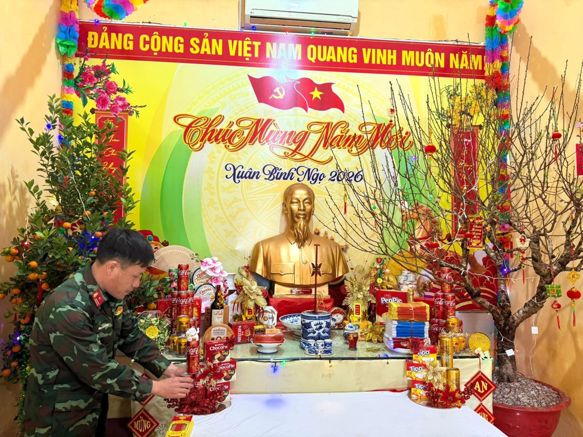 KHÔNG KHÍ XUÂN RỘN RÀNG TẠI LỮ ĐOÀN TTG 202