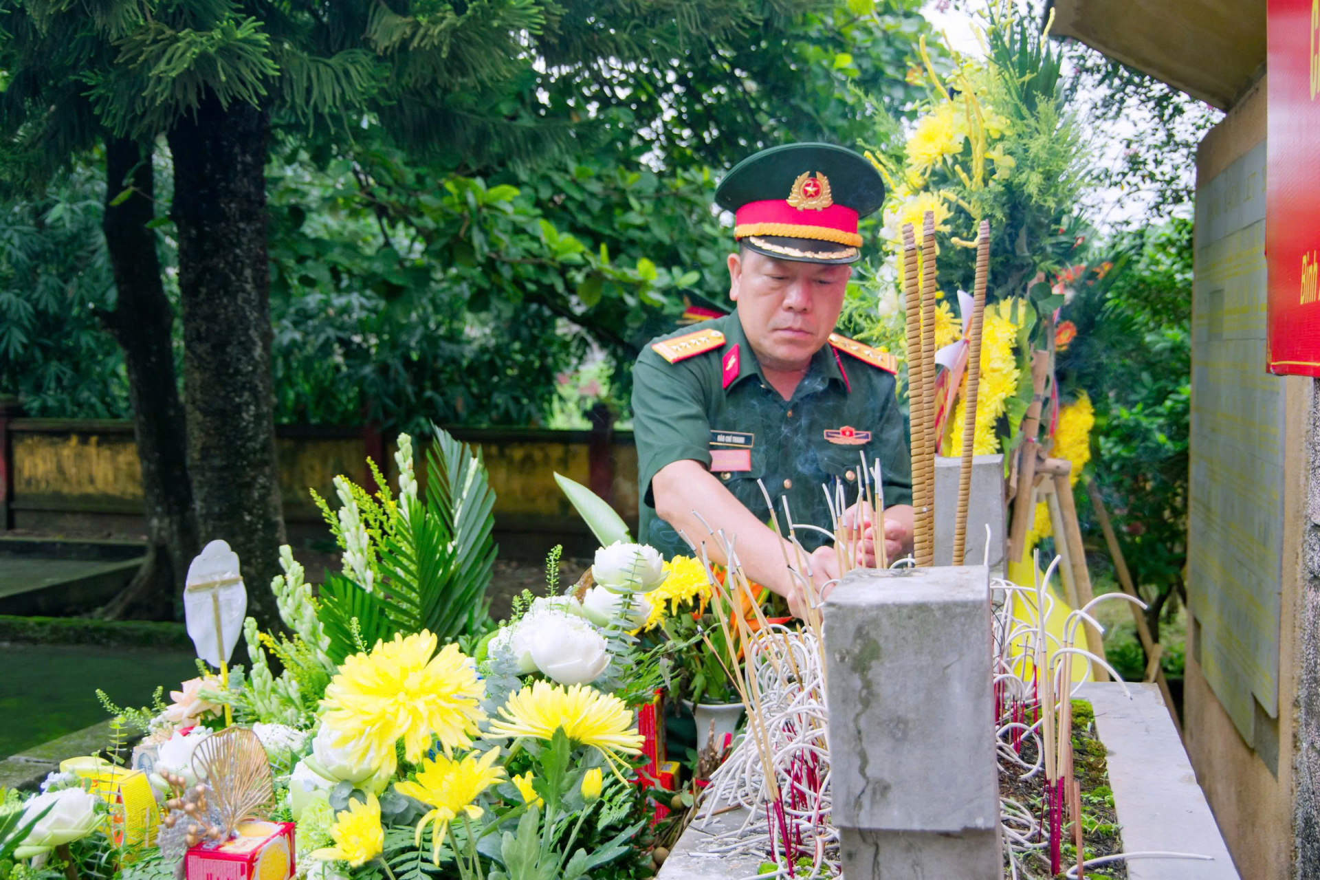 Trường Trung cấp Kỹ thuật Tăng thiết giáp tổ chức các hoạt động tri ân nhân kỷ niệm Ngày Thương binh -  Liệt sỹ 27/7