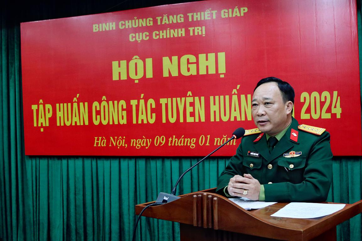 Hội nghị tập huấn công tác Tuyên huấn năm 2024