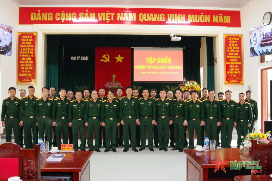 Cục Kỹ thuật, Binh chủng Tăng thiết giáp tập huấn nghiệp vụ công tác Đảng, công tác chính trị