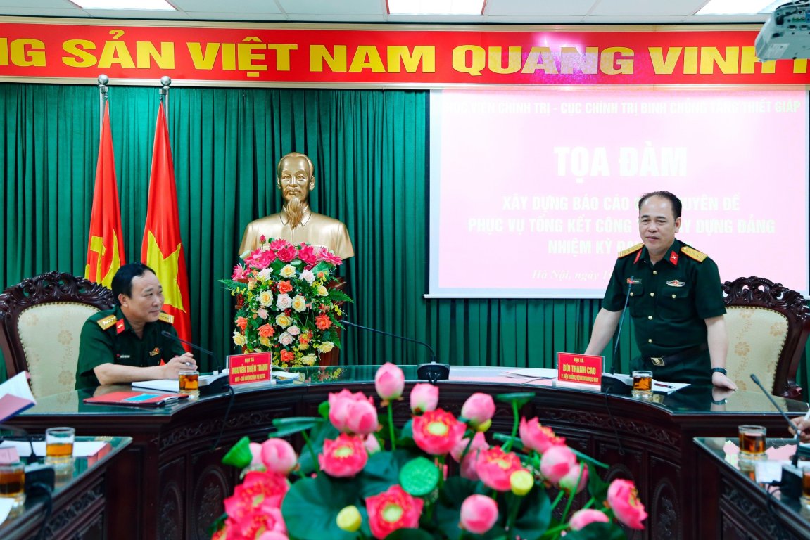 Tọa đàm xây dựng báo cáo chuyên đề phục vụ tổng kết  công tác xây dựng Đảng nhiệm kỳ Đại hội XIII