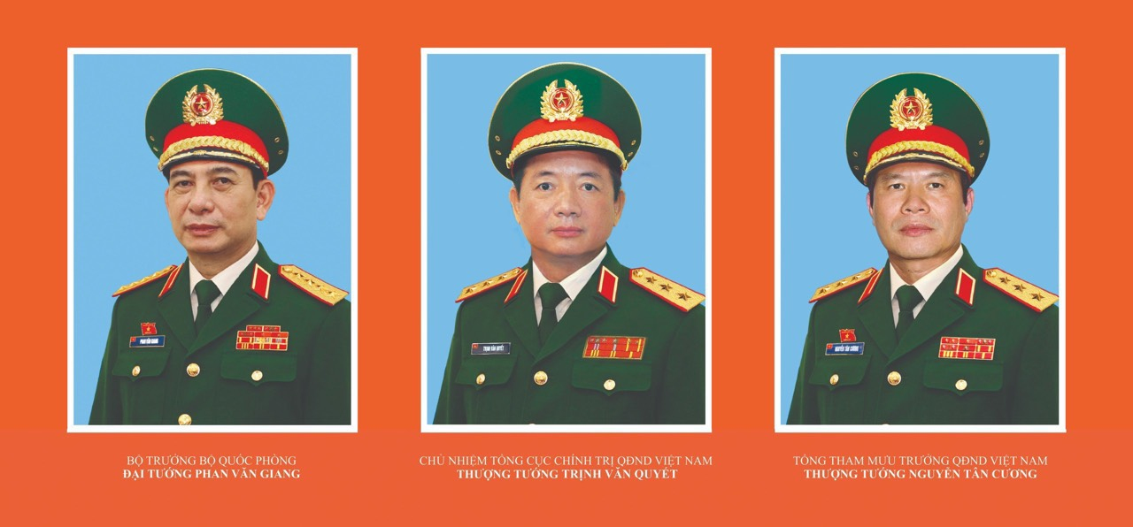 Điều chỉnh thông tin hình ảnh Lãnh đạo Đảng, Nhà nước và Quân đội