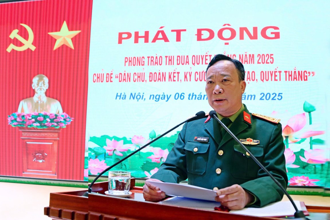 Phát động phong trào thi đua Quyết thắng năm 2025 với chủ đề “Dân chủ, đoàn kết, kỷ cương, sáng tạo, Quyết thắng”.