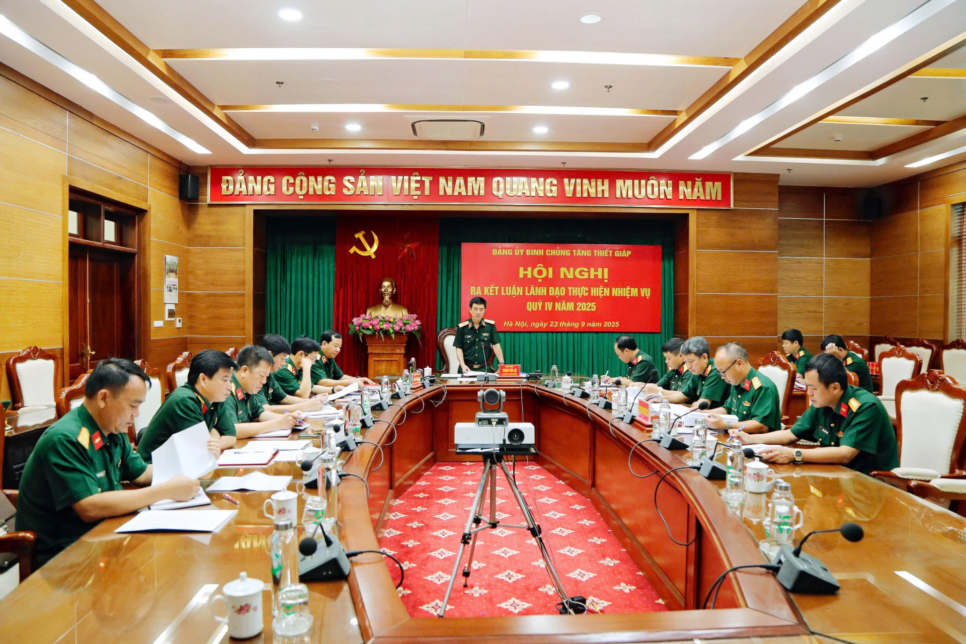 Hội nghị ra Kết luận lãnh đạo thực hiện nhiệm vụ  Quý IV năm 2025