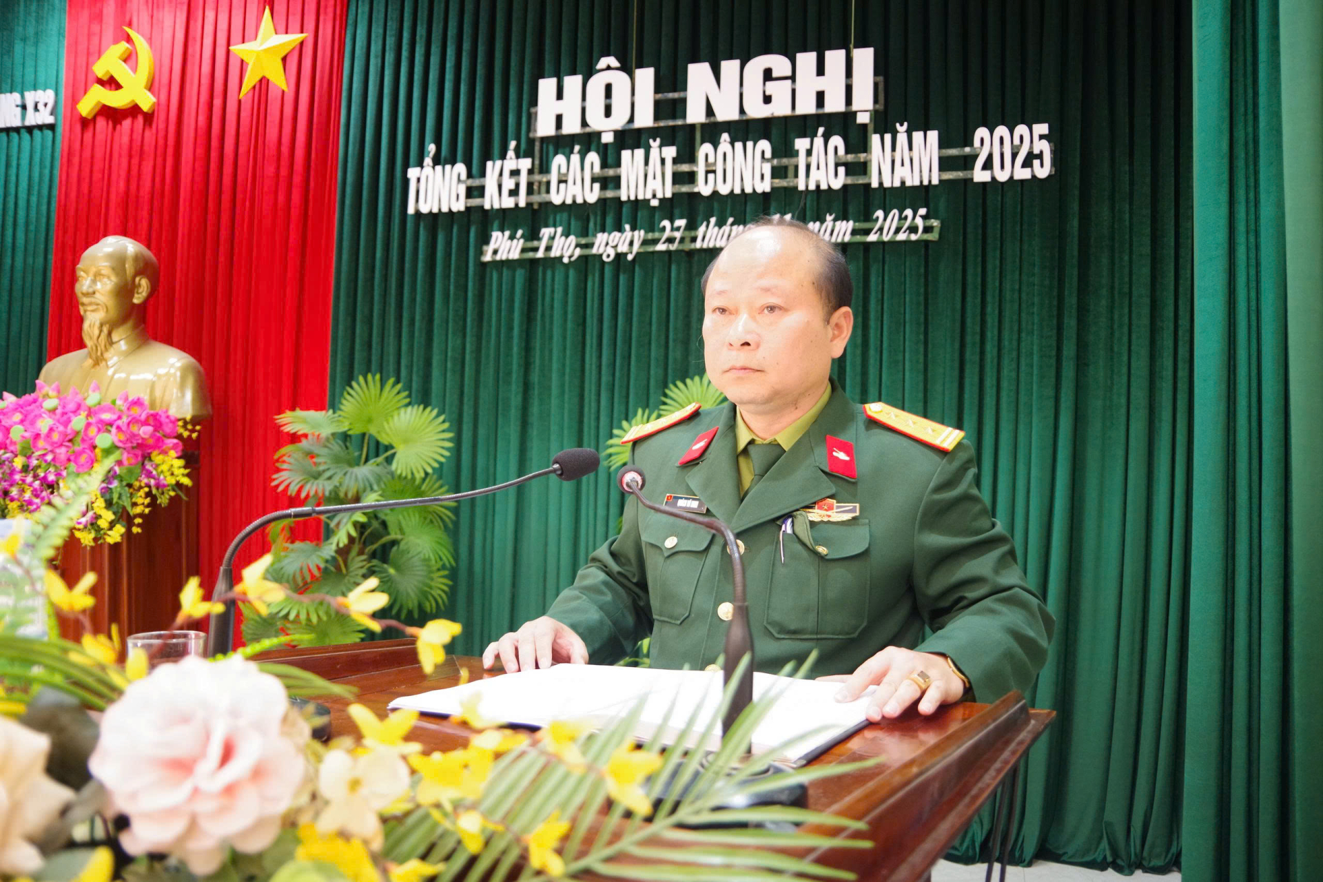  Xưởng Sửa chữa xe tăng X32 tổ chức Hội nghị tổng kết các mặt công tác năm 2025