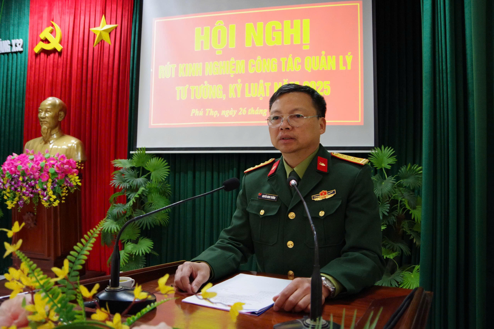 Xưởng sửa chữa xe tăng X32 rút kinh nghiệm công tác quản lý tư tưởng, kỷ luật năm 2025