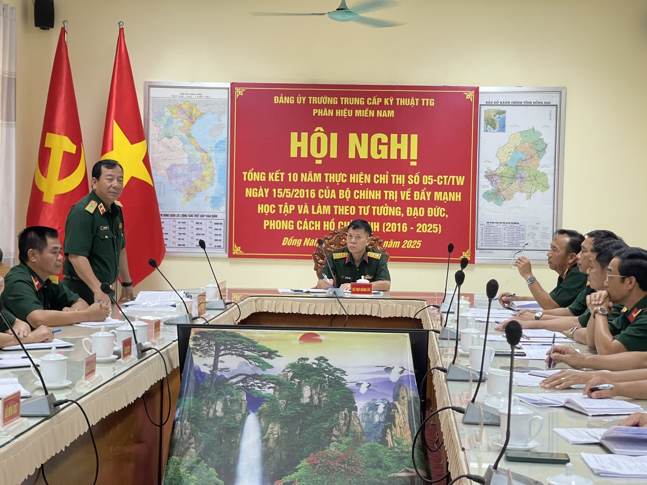 Đảng uỷ Phân hiệu miền Nam/Trường Trung cấp Kỹ thuật Tăng thiết giáp  tổng kết 10 năm thực hiện Chỉ thị 05-CT/TW của Bộ Chính trị