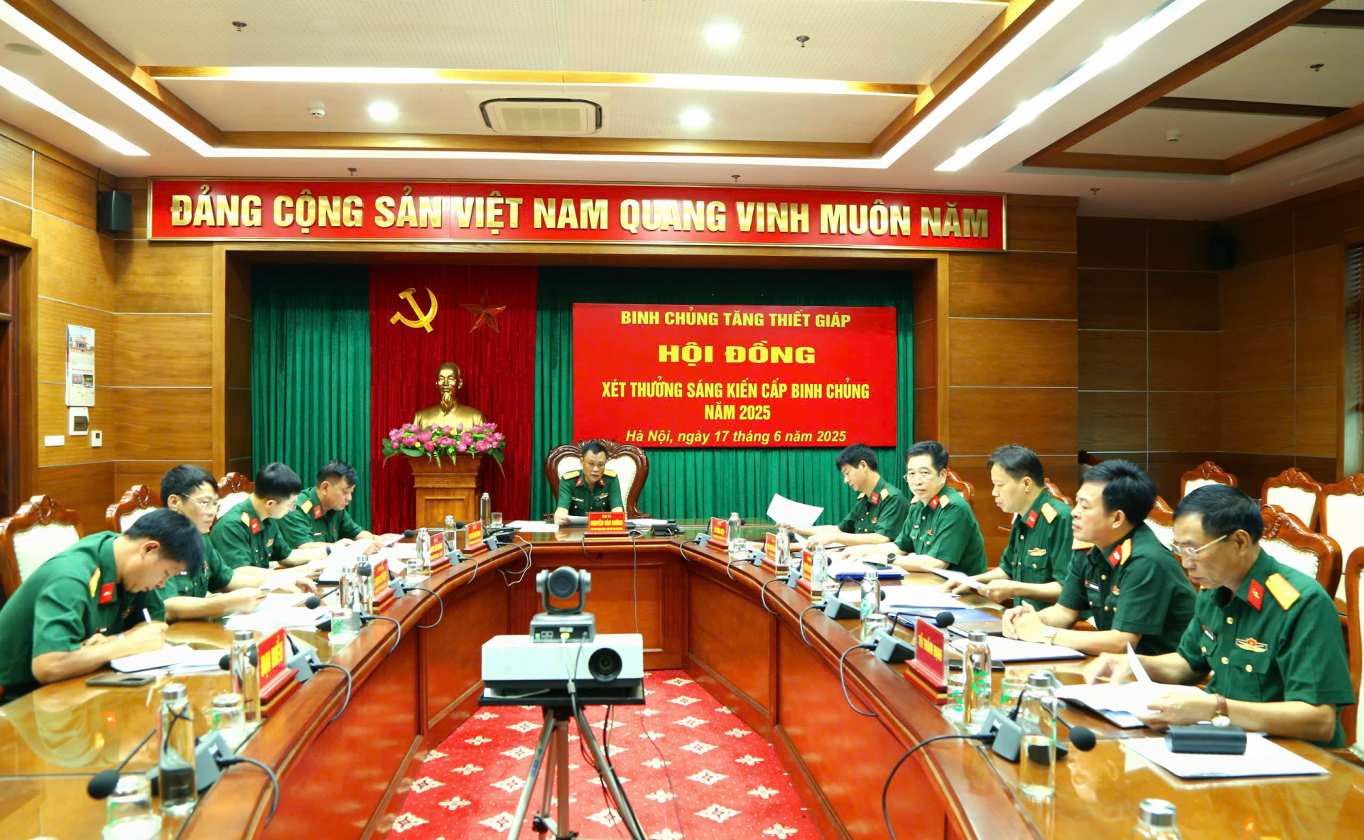 Binh chủng tổ chức Hội đồng xét thưởng sáng kiến cấp Binh chủng năm 2025