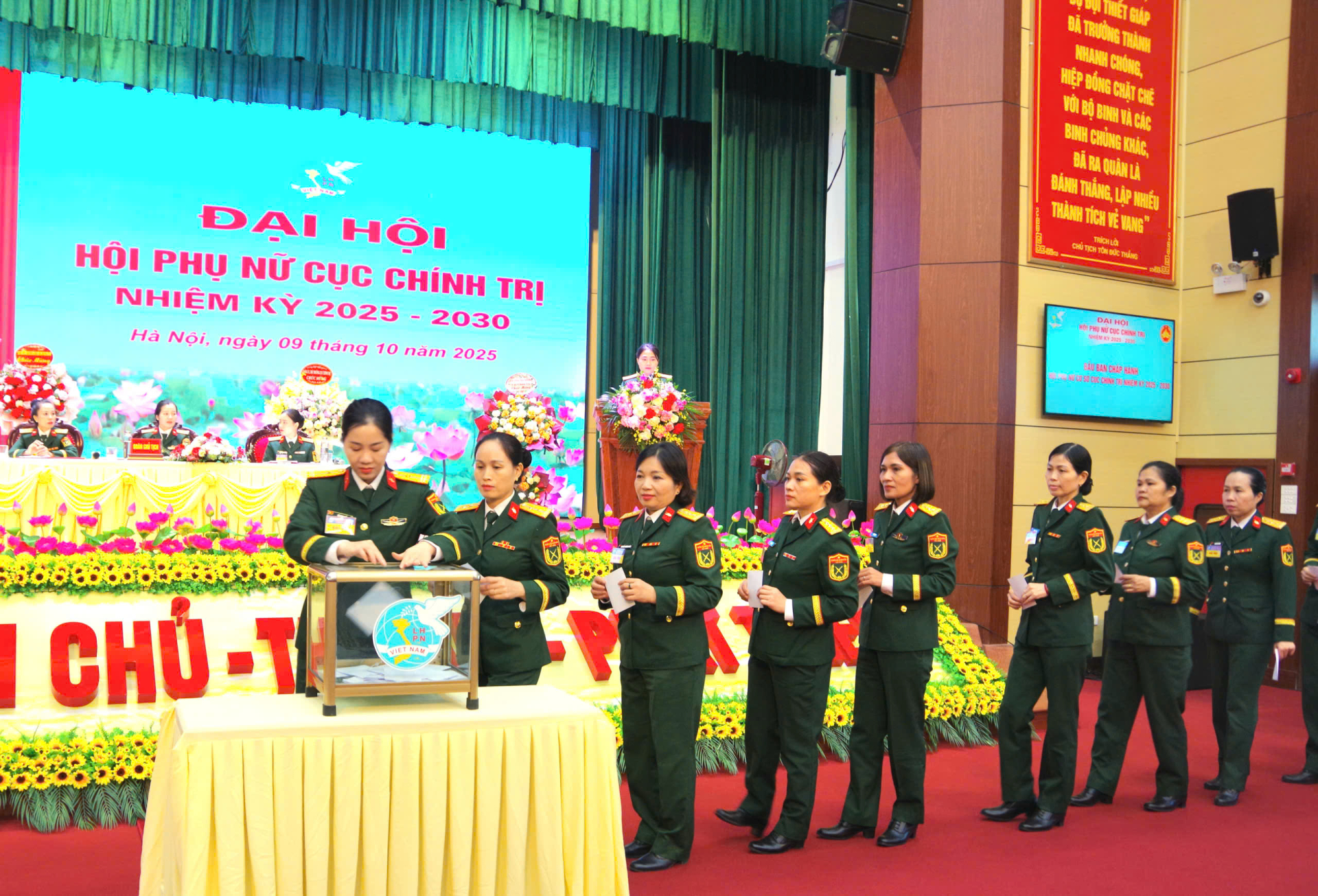 Đại hội Phụ nữ cơ sở Cục Chính trị  Nhiệm kỳ 2025- 2030 thành công tốt đẹp