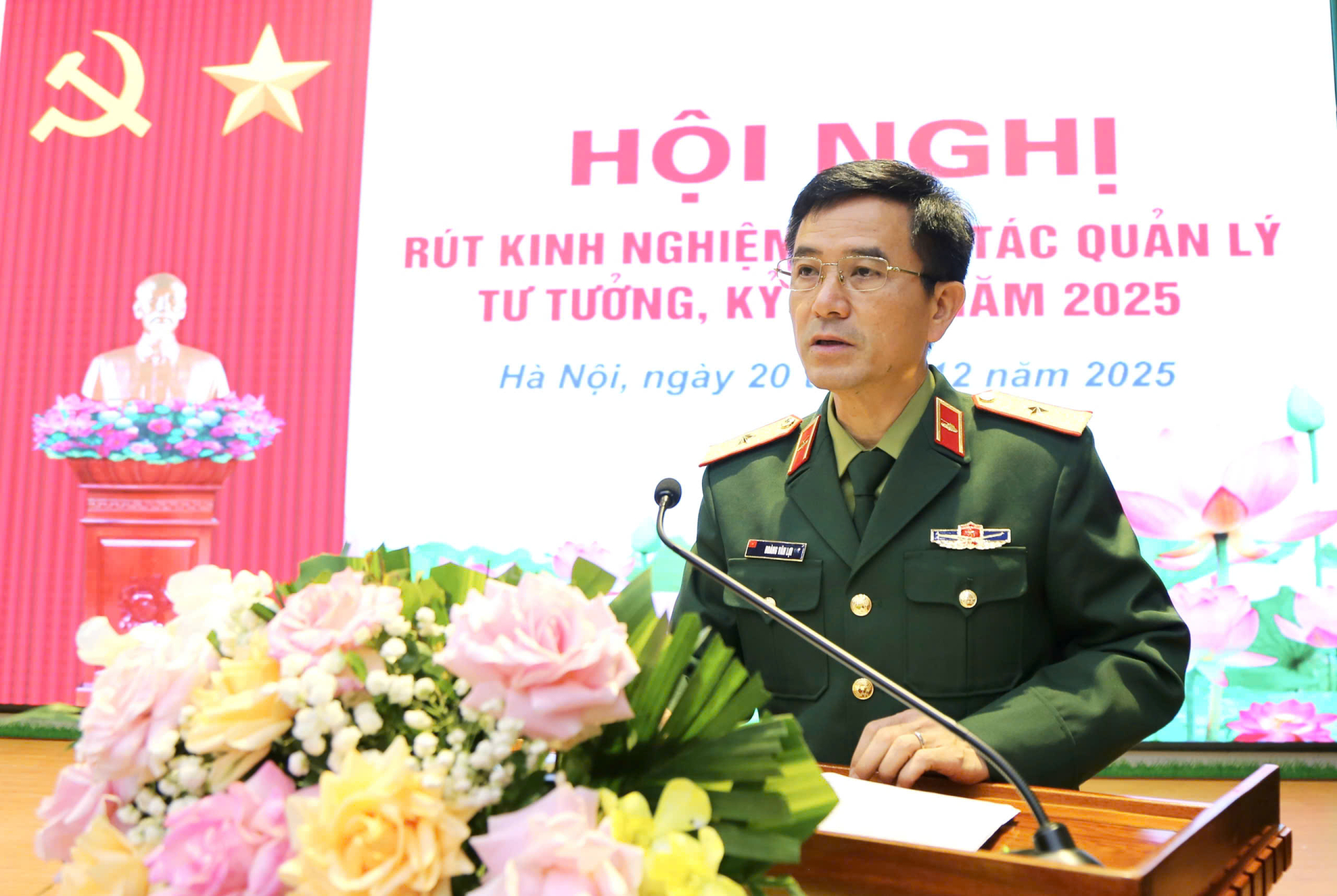 Hội nghị rút kinh nghiệm công tác quản lý tư tưởng, kỷ luật trong Binh chủng năm 2025